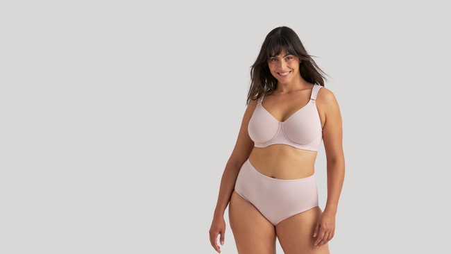 Soutien-gorge t-shirt en coton doux et biologique