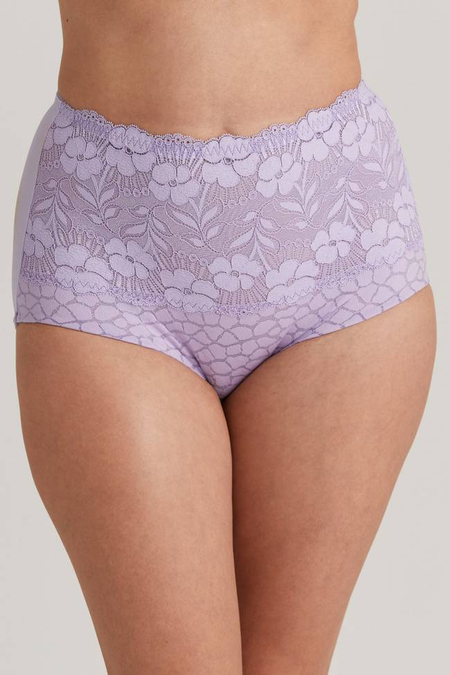 Gaine-culotte JACQUARD & LACE