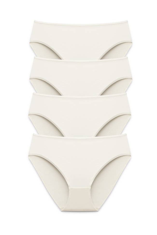 Lot de 4 Basic Cotton culotte thaï