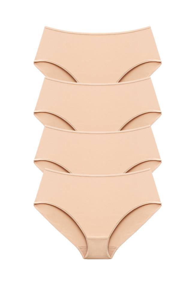 Lot de 4 Basic culotte maxi