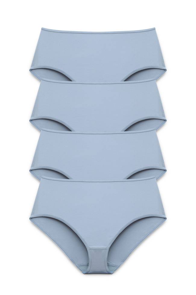 Lot de 4 Basic culotte maxi