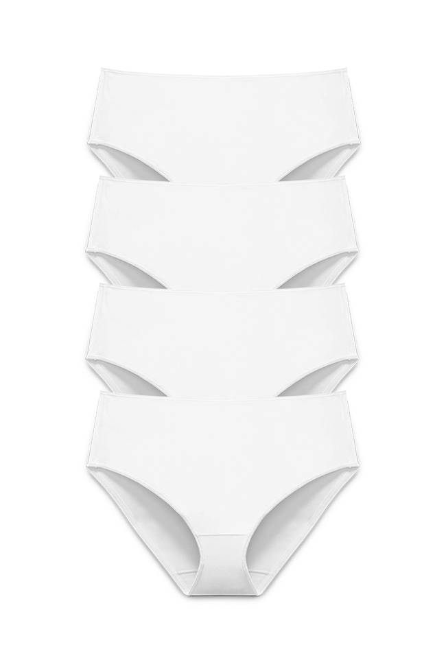 Lot de 4 Recycled Comfort midi culotte