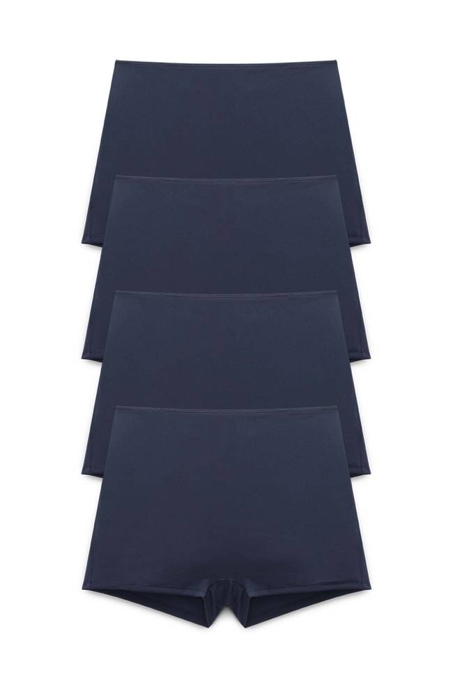 Lot de 4 Recycled Comfort shorty culotte