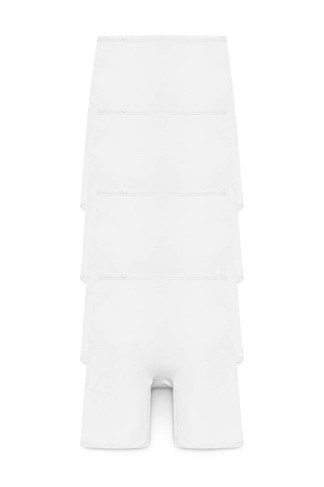 Lot de 4 Culotte ORGANIC COTTON aux longues jambes