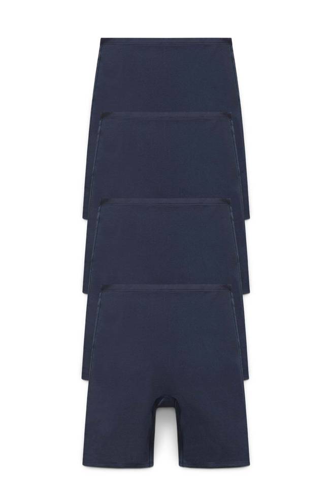 Lot de 4 Culotte ORGANIC COTTON aux longues jambes