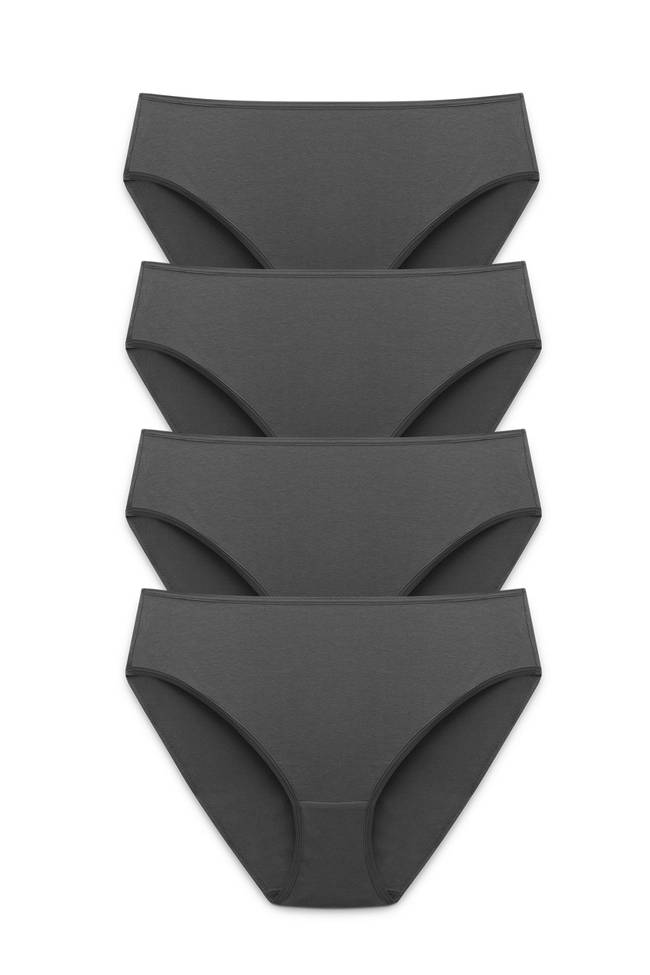 Lot de 4 Basic Cotton culotte thaï