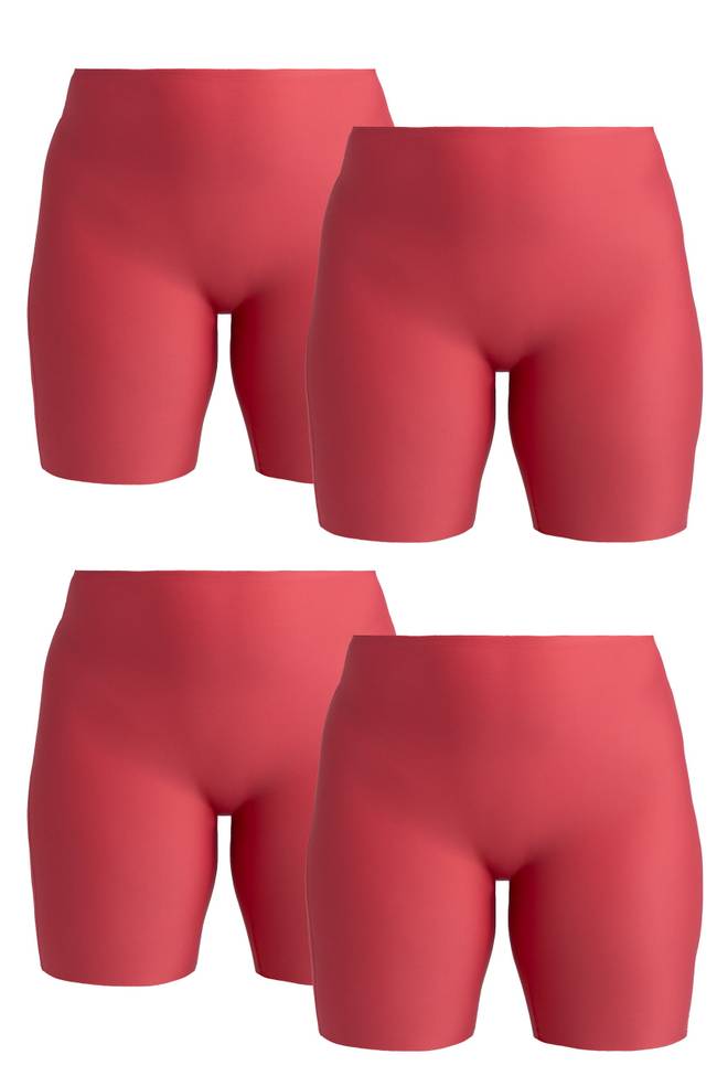Lot de 4 Culotte Cool Sensation à jambes longues - Doublée sur le devant