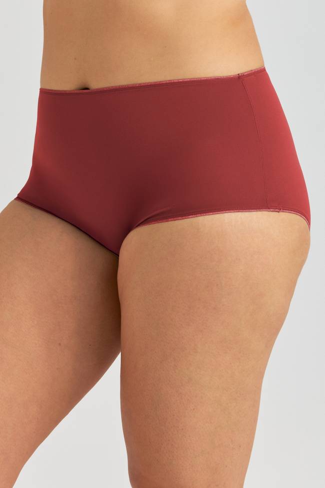 Lot de 4 Recycled Comfort maxi culotte rouge