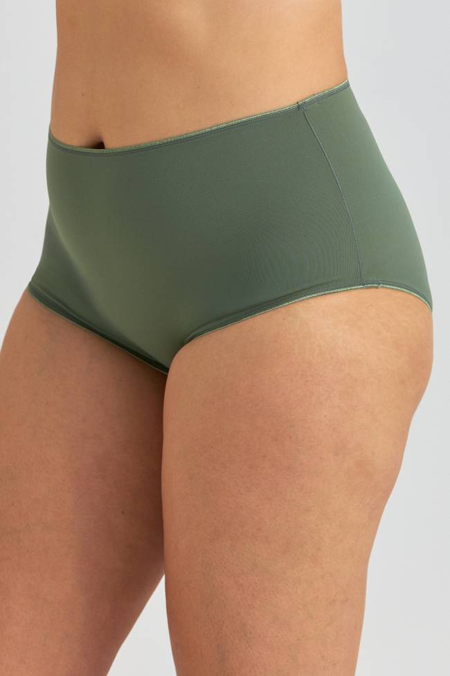 Lot de 4 Recycled Comfort maxi culotte vert