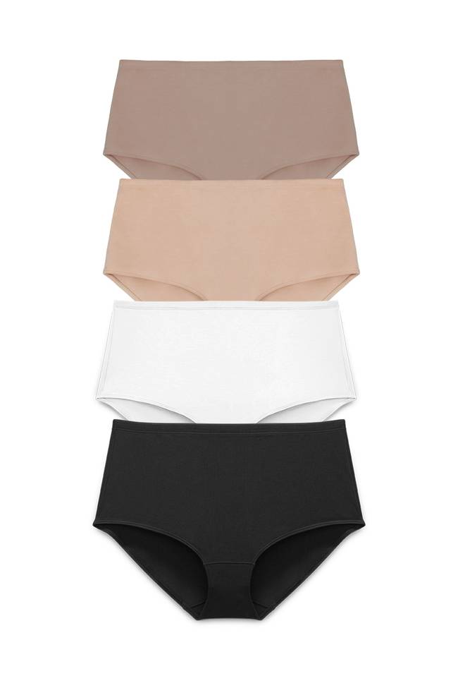 Lot de 4 Culotte maxi ORGANIC COTTON