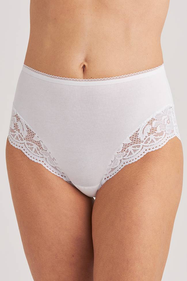Culotte maxi Basic avec dentelle