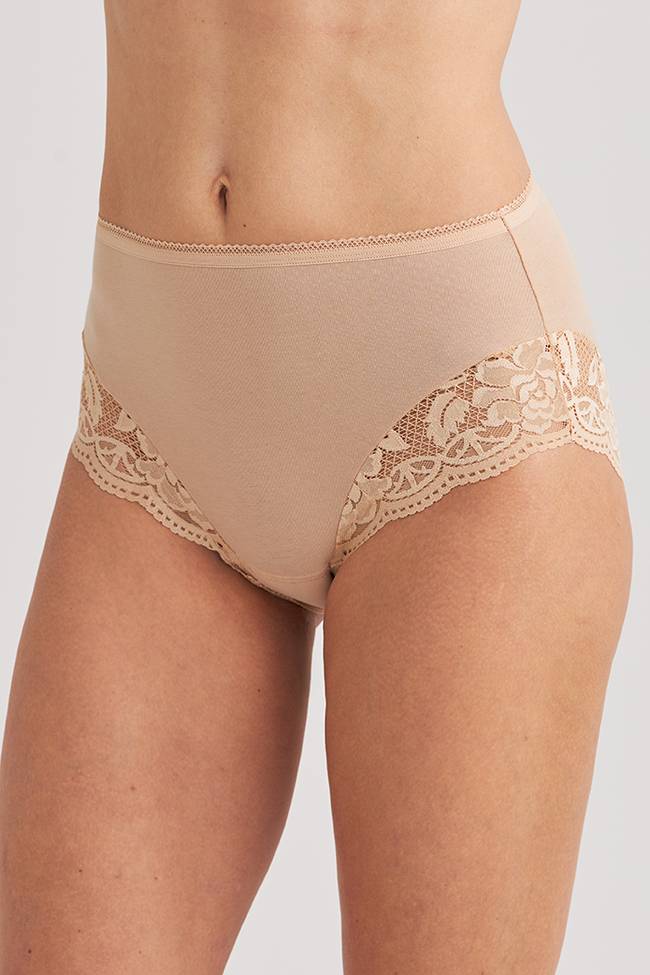 Culotte maxi Basic avec dentelle